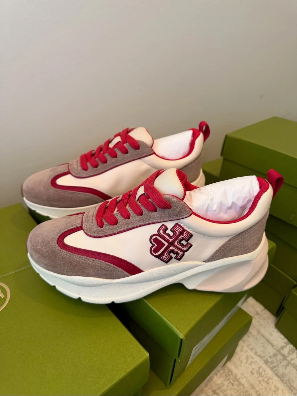 Tory Burch Good Luck Trainer Sneakers